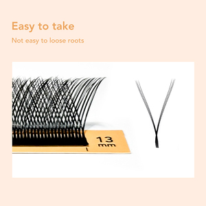 DIYDAY <strong>Mink</strong> Eyelash Extensions <strong>3</strong> Split Tips YY Shaped <strong>Lashes</strong> with C D Curl False Eyelash for Enhanced Eye Makeup - Product Image 2
