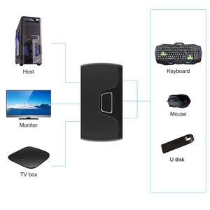 新的足够库存最佳新的2X1切换器HDMI KVM切换器，带扩展器控制器USB 2.0 2 pcs电脑笔记本电脑共享显示器鼠标键盘打印机 - Product Image 6