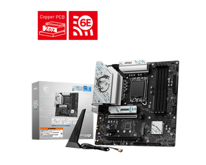 เมนบอร์ดสำหรับเล่นเกม B760M MSI PLUS เล่นเกม WIFI DDR4 B 12/13/14th CPU LGA 1700 4 <span class=keywords><strong>RAM</strong></span> WiFi 7สำหรับ Intel - Product Image 2
