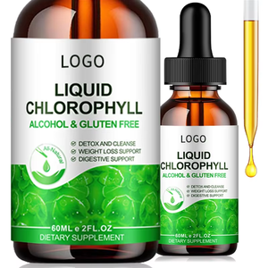 OEM/ODM Hot-selling Chlorophyll Drops Supplément à base de plantes est riche en extraits de chlorophylle et en vitamines Suppléments - Product Image 1
