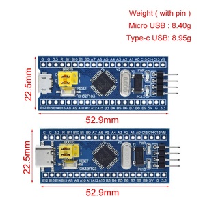 TZT CH32F103C8T6 STM32F103C8T6 ARM STM32 Minimalentwicklungskartonmodul für Arduino Diy-Kit