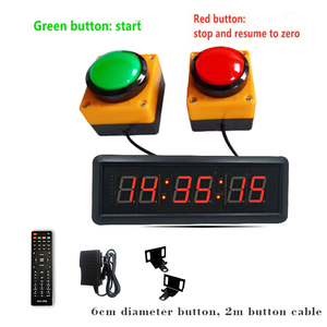 Multifunktion ale LED-Anzeige Stoppuhr-Taste Steuert Timer, Wettkampf-Training Countdown und Aktivität zähler - Product Image 3