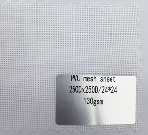 PVC耐火メッシュシート1.8m x 5.1m建設建物足場安全ネットカット - Product Image 3