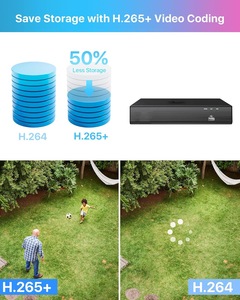8MP PoE NVR System 4K <strong>8</strong>-Channel Network <strong>Video</strong> <strong>Recorder</strong> With 16CH Expandability 24/7 Recording Playback Remote Access H.265+ - Product Image 2