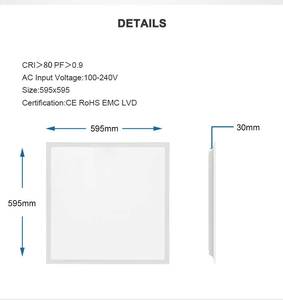 ETL 2'X2 2'x4 1'x4 'yüzey montaj akıllı led tavan lambası düz panel AYDINLATMA - Product Image 6