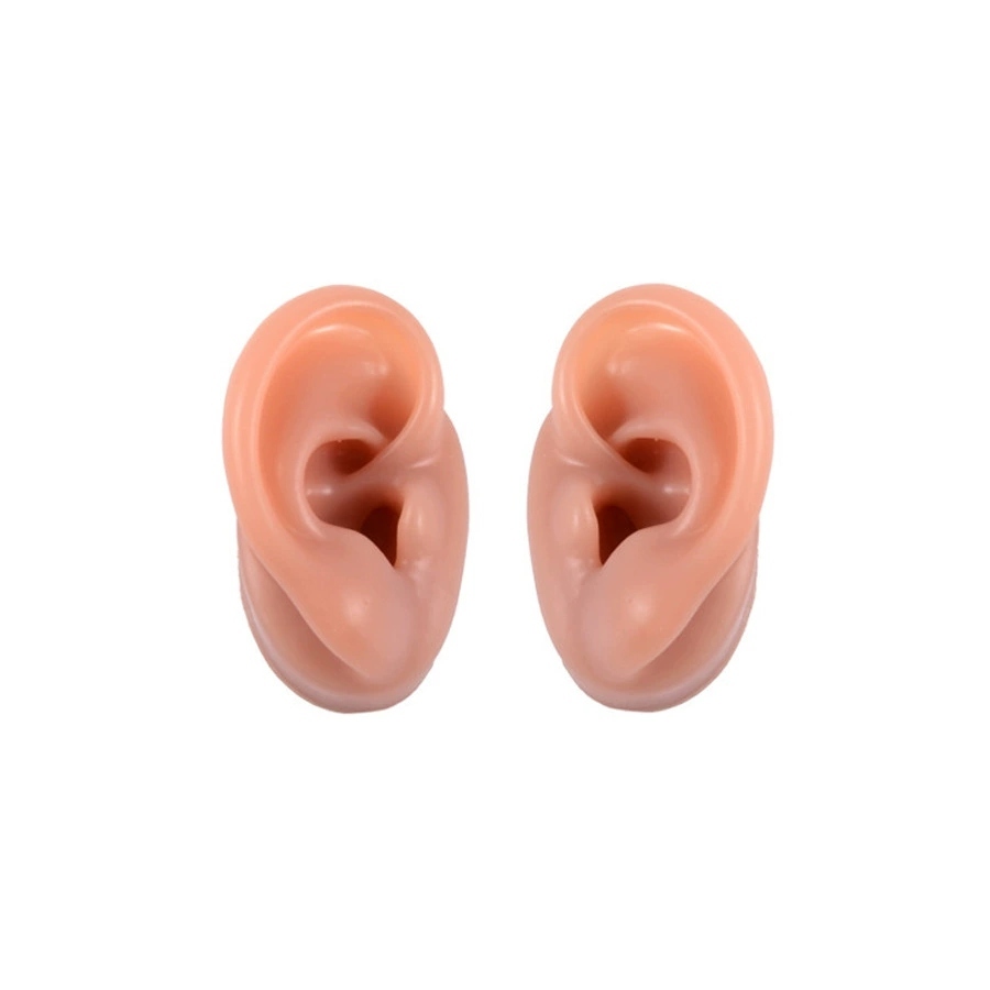 Oreille gauche foncée avec support