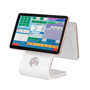 Dispositivos POS de pago de escritorio inteligentes Dispositivo de sistema POS Android de punto de venta con pantalla táctil con escáner de código de barras - Product Image 1