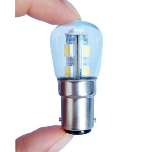 BA15 Bayonet <strong>T22</strong> <strong>Led</strong> Light Bulb 1W Small Tube <strong>Led</strong> Bulb <strong>12V</strong> 24V 48V 110V 220V <strong>LED</strong> Corn Candle clear Refrigerator Bulbs - Product Image 4