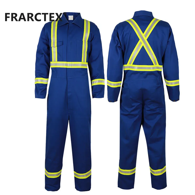 FRARCTEX NFPA 2112 fireproof fire retardant welding clothes mechanics coveralls