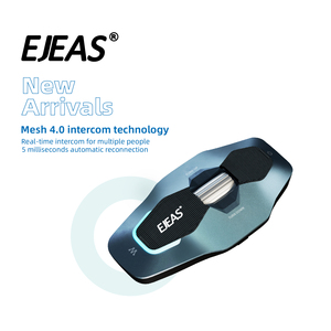 EJEAS X10 Motocicleta Malla Grupo Intercomunicador Casco Bluetooth Auriculares 6 Riders 2 vías inalámbrico moto intercomunicador Sistema de auriculares