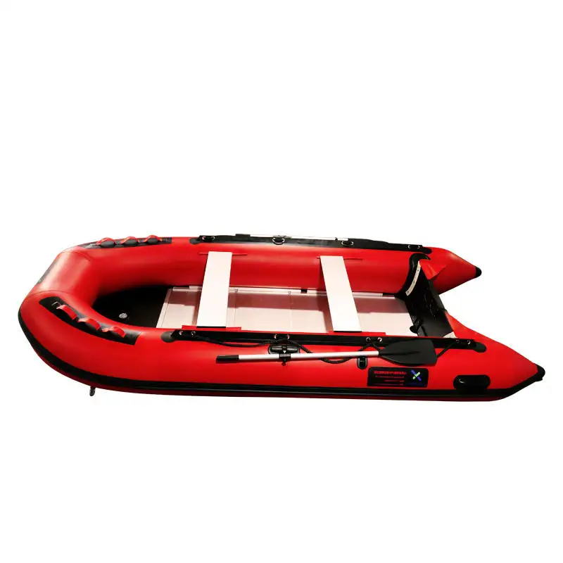 Guter Preis aufblasbares Gummirohr für Boot-Startschuss Fischerboot mit Elektromotor für Meeresspiele Unterhaltung