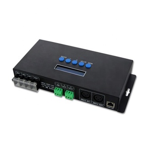 3A * 16CH Artnet kontrol Ethernet SPI /DMX piksel ışık Led denetleyici sahne aydınlatma - Product Image 3