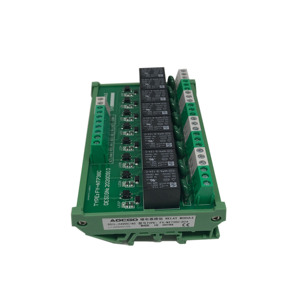 Módulo de relé de montaje en Riel DIN, 8 canales, 10A, 250VAC/30VDC - Product Image 1