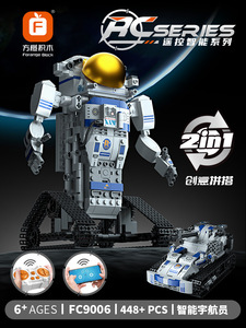 Hot Sale App Fernbedienung Programmierung Roboter Baustein Technologie Moc Roboter Gebäude Montage Ziegel - Product Image 3