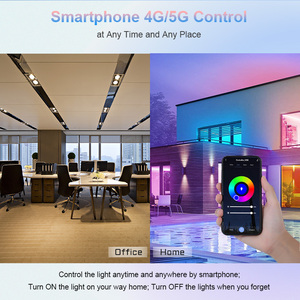 WB5 Tuya Wifi Blue Tooth Connect RF 5-в-1 Светодиодная лента пульт дистанционного управления - Product Image 5