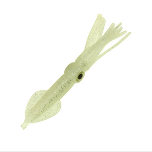 10Cm 6.3G Mực Đầy Màu Sắc Phát Sáng Mồi Mềm Lớn Crank Câu Cá Thu Hút Mồi Fidget Spinner Silicone Thu Hút - Product Image 2