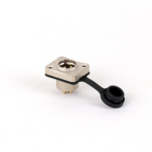ขั้วต่อ XLR ตัวผู้, ขั้วต่อซ็อกเก็ตแชสซี XLR ตัวผู้3 4 5ขา - Product Image 6