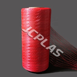 Kırmızı palet Net Wrap özelleştirilmiş renkler ve boyutları OEM ve ODM fabrika doğrudan satış iyi uzama sebze streç Net Wrap