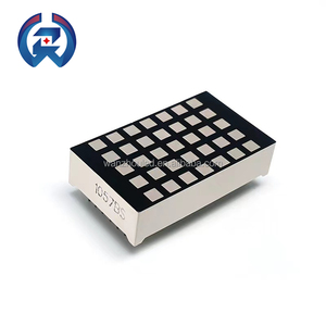 1.2 Inches 5 X 7 Square <strong>Dot</strong>-<strong>matrix</strong> LED <strong>Display</strong> in Ultra Bright Red, RoHS Directive-compliant - Product Image 1