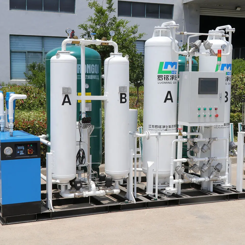 Hastane kullanımı oksijen yapma makinesi PSA oksijen jeneratörü gaz üretim ekipmanları