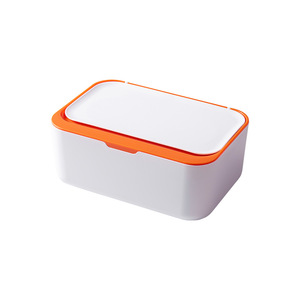 多功能现代家用塑料纸巾盒容器湿巾分配器盒带盖 - Product Image 5