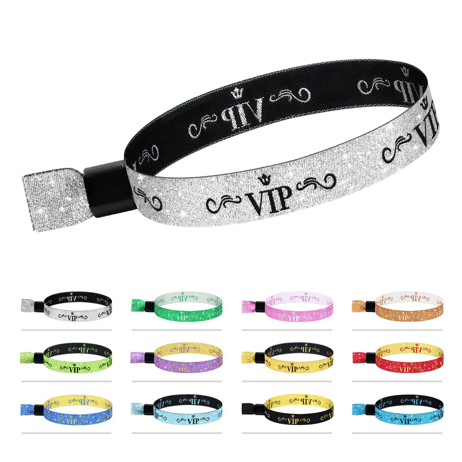 Bracelet VIP jetable coloré