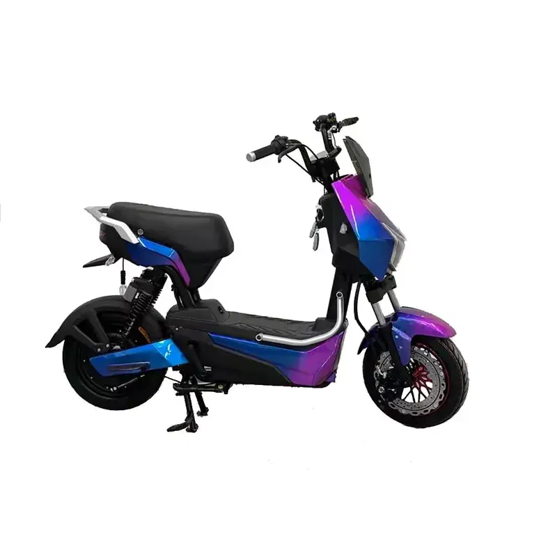 Minibike Pocketbikes pédale de cyclomoteur électrique grand siège arrière 48v 12a cellule 1000w Dirt Bike électrique