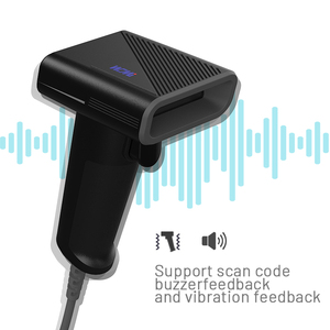 Vendita calda 2d Coms palmare Qr Code e Odm Oem Reader Wire Scanner di codici a barre Scanner di codici a barre a scansione libera a mano - Product Image 4