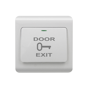 Door <strong>Exit</strong> <strong>Button</strong> Release <strong>Push</strong> Switch for Access Control System Electronic Door Lock NO COM Plastic Access <strong>Push</strong> <strong>Button</strong> - Product Image 3