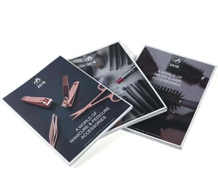 Impression personnalisée de bonne qualité Catalogue Brochure Livret Impression de livres de magazines à la mode