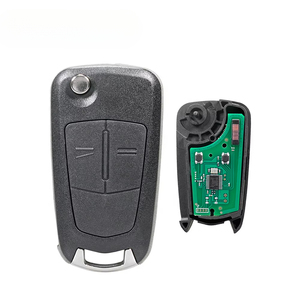 Opel Astra H Zafira B Corsa D Meriva B için 2 düğmeler uzaktan anahtar Fob 433Mhz Chip çip Valeo sistemi Delphi - Product Image 1
