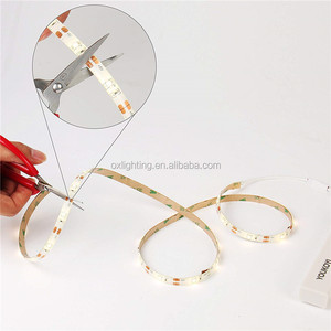 סוללה מופעל <span class=keywords><strong>Led</strong></span> רצועת PIR Motion חיישן <span class=keywords><strong>LED</strong></span> רצועת לילה אור SMD 2835 קבינט <span class=keywords><strong>LED</strong></span> קלטת עבור מטבח ארון מיטה מדרגות