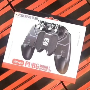 PUBG için AK66 PUBG denetleyici altı parmak Gamepad L1 R1 ile ücretsiz yangın anahtar düğmesi Joystick Gamepad tetik - Product Image 6