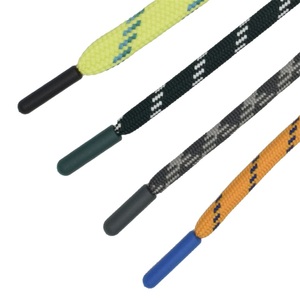 Personalizado Nylon Poliéster Sudadera con capucha Pantalones Cuerda Cordón Metal Plástico Cordón Consejos Tirar Dibujar Cordones - Product Image 1
