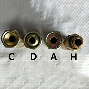 Sản xuất tại Trung Quốc jic và mặt bích ống thủy lực khớp 304 và 316 thép không gỉ cao su ống khớp - Product Image 2