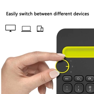 Logitech-teclado inalámbrico portátil K480, multidispositivo, Original, venta al por mayor - Product Image 5