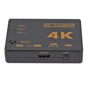 HDMI 3进1出4k HDMI开关支持HDCP1.4 HDMI 3端口盒集线器4k 30hz与PS5 PS4兼容 - Product Image 5
