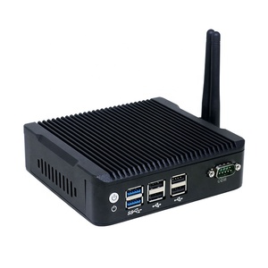 OEM IoT WiFi Ubantu Win10 11 Fanless robusto J3160 X86 Industrial Nuc Linux Box PC - Product Image 1