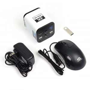 Anillo de objetivo Binocular Montaje Luz Trinocular 4K Usb Lente de cámara Video Joyería Microscopio digital Electrónica - Product Image 6