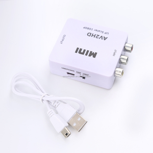 1080p Mini AV2HD <strong>Converter</strong> AV to HD Adapter for Audio Video <strong>Converter</strong> to <strong>HDMI</strong> - Product Image 5