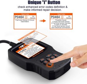 Profesional OBD2 lector de código de Ancel, AD530 automotriz escáner de diagnóstico se aclara los códigos de fallo actualización gratuita OBD 2 herramienta de diagnóstico del coche - Product Image 3