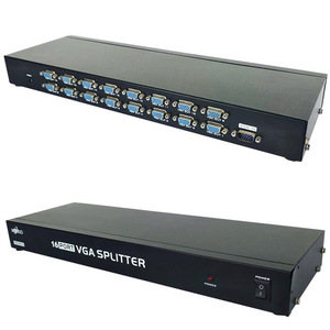 MT-35016 Powered 16 Port VGA Splitter Box Video Distribution Duplicator for 1 PC to Multiple Monitors Projector - Product Image 2