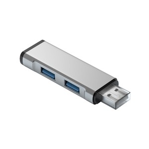 Taşınabilir Mini 3-Port USB3.0 Hub OTG U Disk kart okuyucu genişletici USB ile Laptop ve cep telefonu ürünleri için stokta - Product Image 3