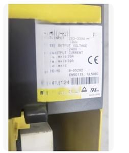 Driver Model A06B-6117-H211 Made in Japan Input <strong>Voltage</strong>: 283-339V <strong>Maximum</strong> <strong>Output</strong> <strong>Voltage</strong>: 240V Rated <strong>Output</strong> Current: 39 - Product Image 3