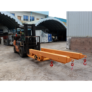 Doppelteleskop-Gabelstapler-Ausleger lader für das Be-und Entladen von Container bündels tein glasplatten - Product Image 4