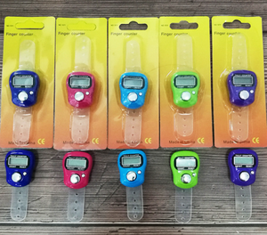 Rücksetzbare 5-stellige elektronische LCD-Digital anzeige Finger Hand zähl zähler Zählen elektronischer Tasbih Digital zähler - Product Image 2