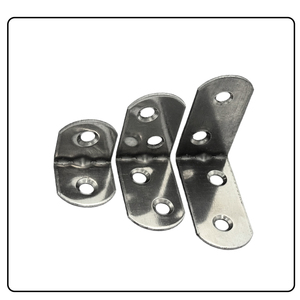 1.2mm Thick Galvanized Steel Right Angle <strong>Code</strong> and Corner <strong>Code</strong> for DIY Furniture Projects - Product Image 1