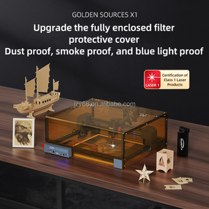 Laser gravur Schneide maschine Gerät für den Metall druck Zeichnen Schneiden Gravieren Laser codier maschine für Holz Metall Leder - Product Image 5