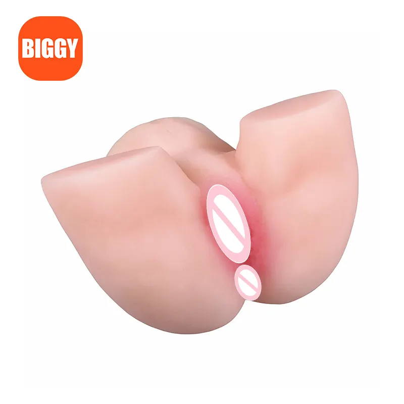 Juguete sexual para adultos Piel realista 1,85Kg Enorme Butt Plug Realista 3D Silicona Culo grande para hombre Culo Vagina Coño