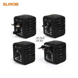Adaptador de enchufe de viaje Universal multifunción, enchufes estándar EU, UK, US, AUS, enchufe de conversión eléctrica para viaje de negocios - Product Image 5